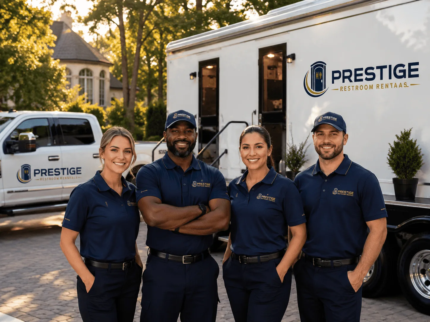 Trusted Luxury Portable Restrooms company in Racine, MO